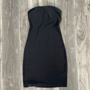 All Saints Black Strapless Tubetop Dress US 2 UK 6